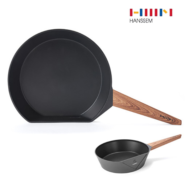 한샘 마이쿡 IH 주물 스탠딩 궁중팬  28cm