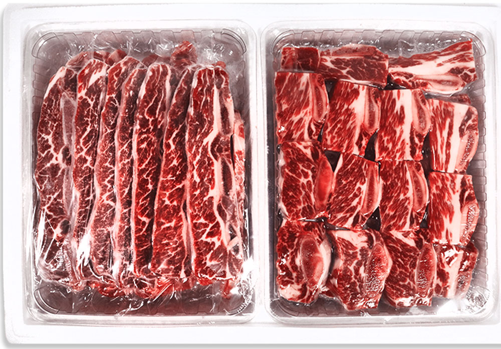 미트GO 초이스급 소 LA갈비 LA찜갈비 명품세트