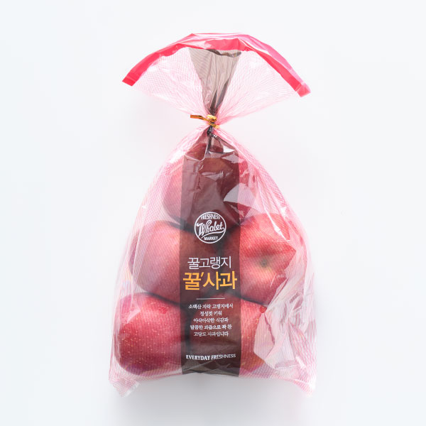 프리미엄고랭지꿀사과*1.3kg내외(5입)
