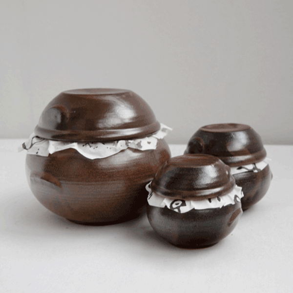 단고재 국내산 옹기 미니항아리 (3size)