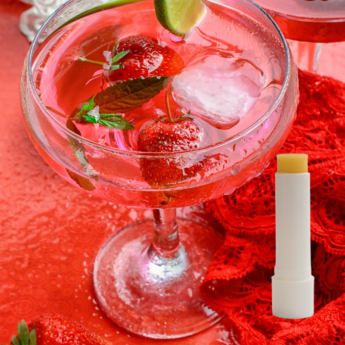 선홍빛 칵테일 술에취해 너에취해 섹시 고체향수 로제티네이처