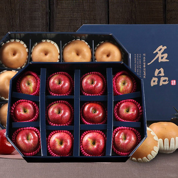 팔각 1+1 VIP 선물세트 (12.0kg/ 사과12과+배10과) 대표이미지 섬네일