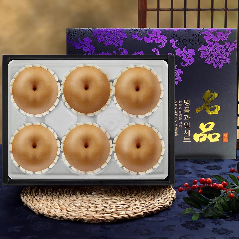 알뜰 배 선물세트 1호 (3.8kg/ 배6과)