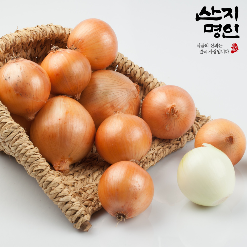[산지명인] 수분가득 아삭한 무안 햇양파 햇자색양파 3kg