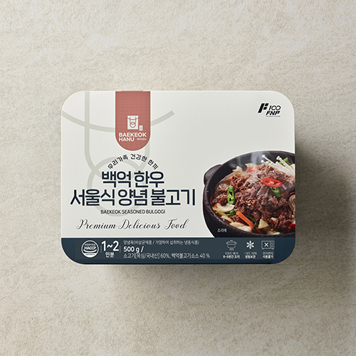 [백억하누] 백억 서울식 양념불고기 500g
