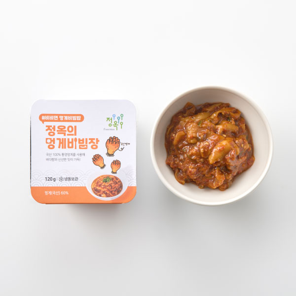 정옥 멍게비빔장 120g(냉동) 대표이미지 섬네일