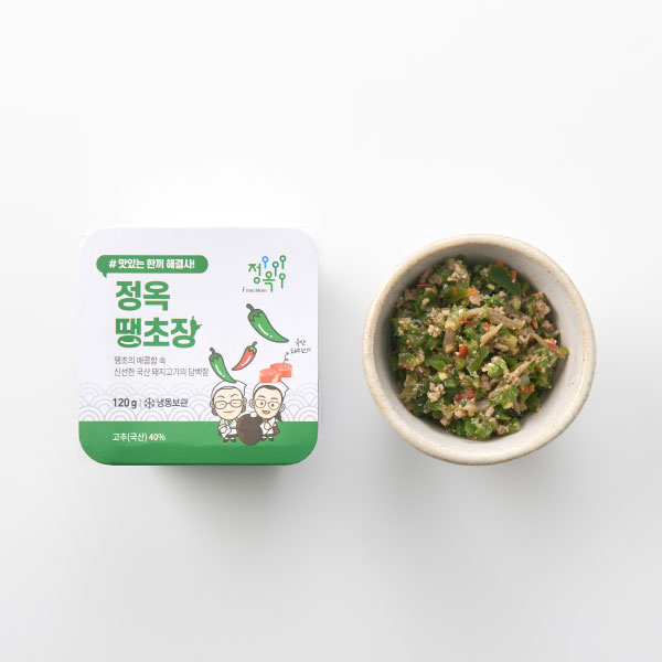 [입점특가] 정옥 땡초장 120g(냉동)