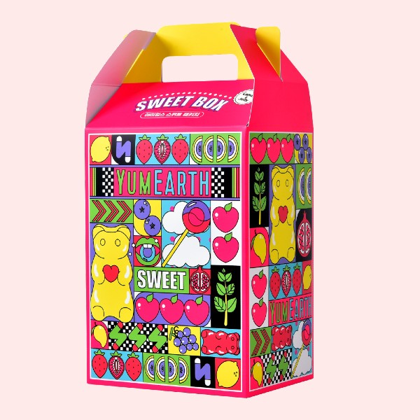 [설선물 마음전송]야미얼스 유기농 스위트박스 선물세트(사탕 3종+젤리2종) 대표이미지 섬네일