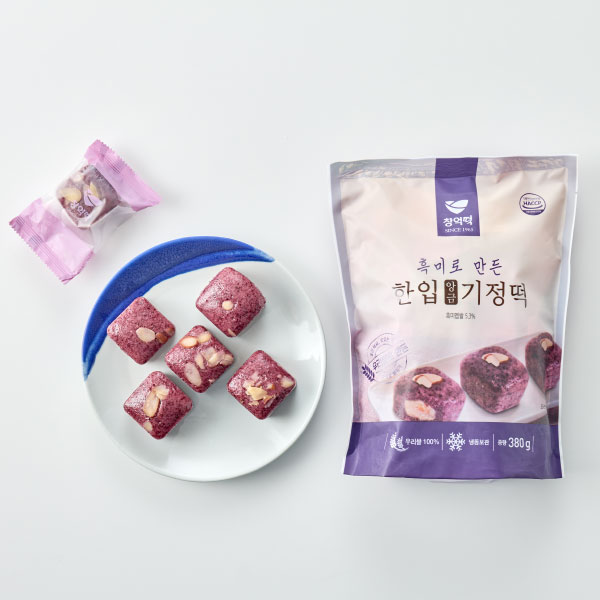 창억 흑미 한입앙금기정떡(380g)