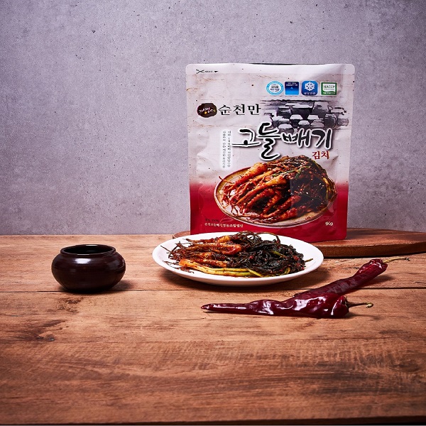 순천만 고들빼기김치1kg