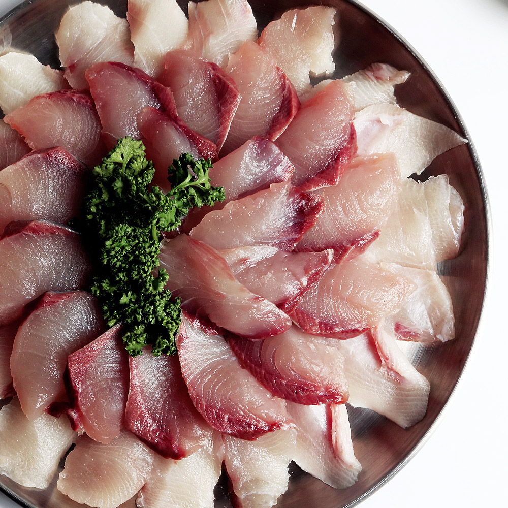 자연산 겨울제철 방어회 필렛 500g 당일손질 진공포장