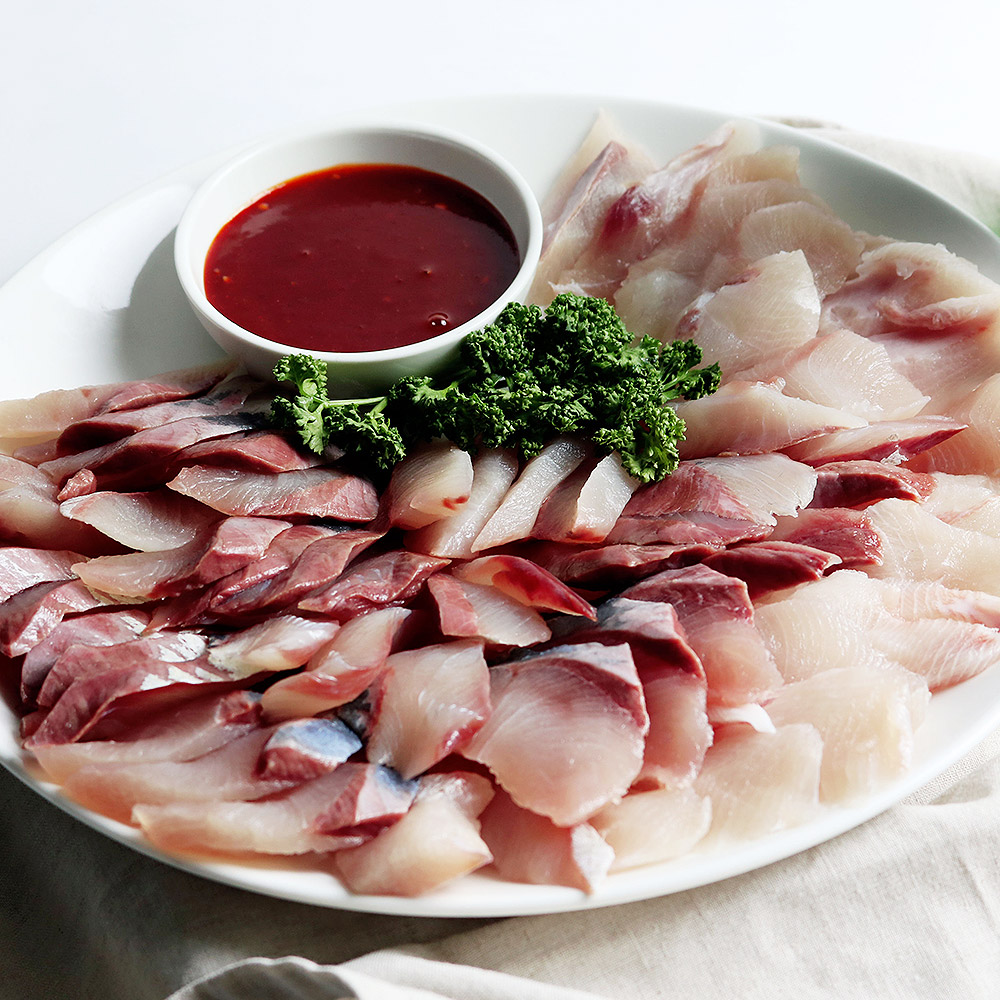 자연산 겨울제철 방어회 필렛 500g 당일손질 진공포장 대표이미지 섬네일