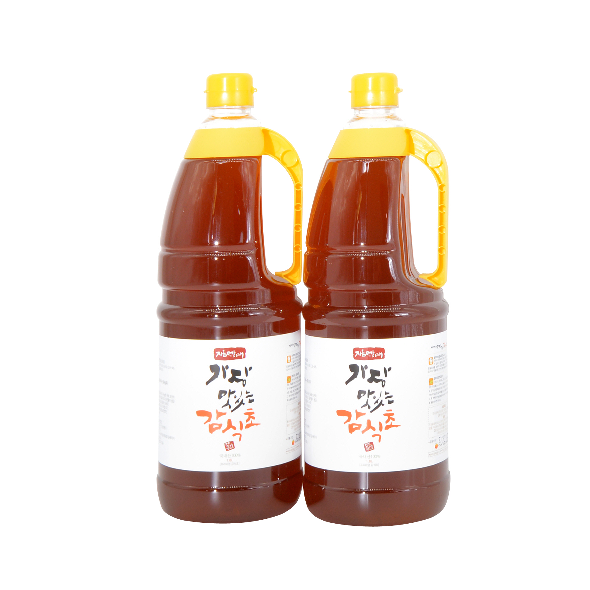 지금먹을때 가장 맛있는 감식초 [천연발효식초] 1.8ℓ × 2병 대표이미지 섬네일