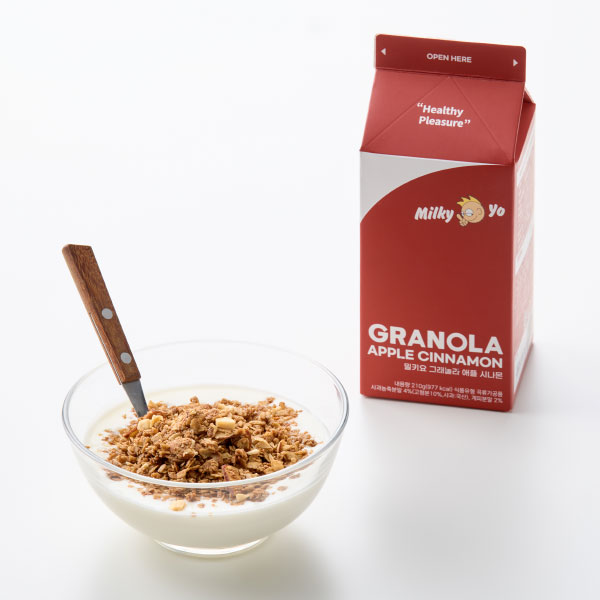 밀키요 그래놀라 애플시나몬(210g) x 5개셋뚜 대표이미지 섬네일
