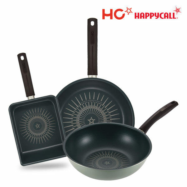 [HC해피콜] 버던트 티타늄 IH 프라이팬 3종D (계란말이팬,28후,28궁)