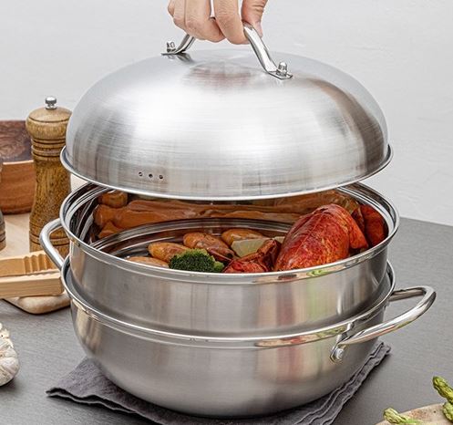 아임파인 시그니처 마스터 2단찜기 (28cm / 인덕션가능)