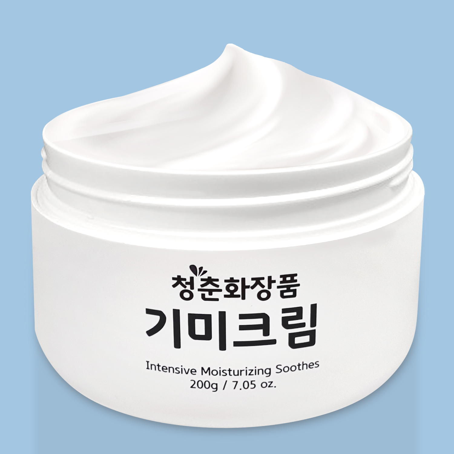 청춘화장품 거품을 뺀 대용량 기미 크림 200g (임상시험완료) 주름 미백 잡티 톤업 대용량
