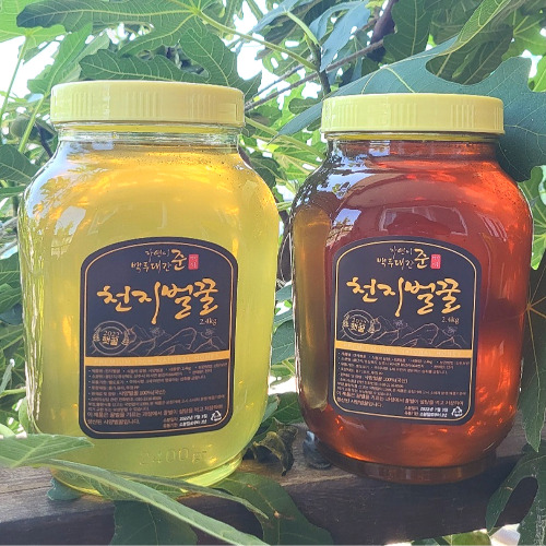 국내산 아카시아꿀 잡화꿀 사양벌꿀 2.4kg