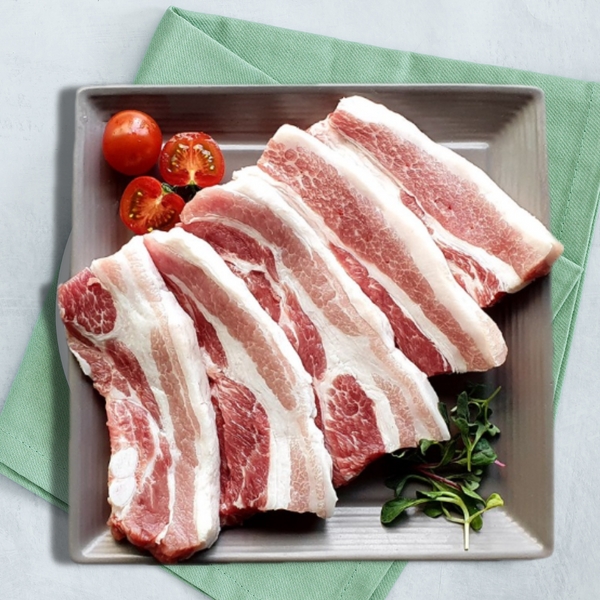 초신선 1등급 한돈 삼겹살 모음 500g (구이용, 칼집구이용, 보쌈용)