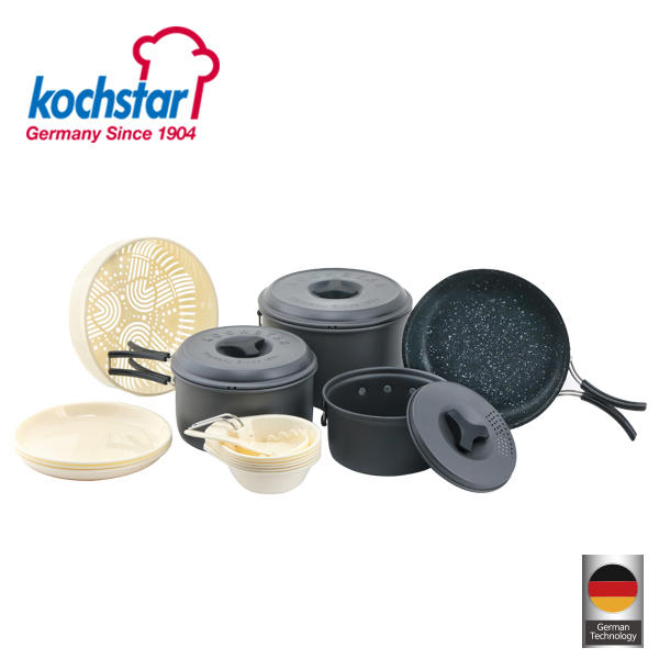콕스타 블랙스톤 경질코펠 6인용 세트 KSOCP-700