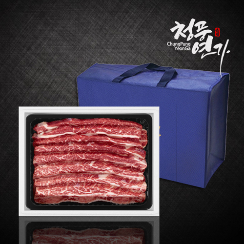 [23설][청풍연가] 프리미엄 하이마블 LA꽃갈비 1.5kg/초이스,678번 사용