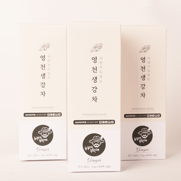 영천생강차 티백 30T 국내산 볶은 생강