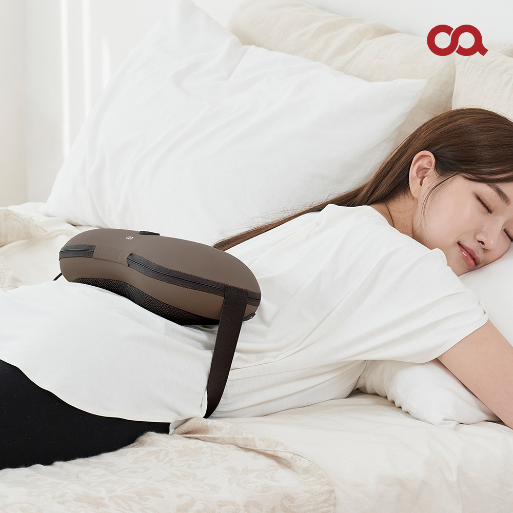 오아 슬리머 쿠션안마기 목안마 어깨 다리 허리 종아리 발 온열 마사지기 쿠션마사지기