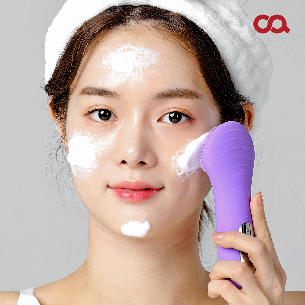 오아 멀티클렌저 진동클렌저 무선충전 실리콘 세안 브러쉬 모공 클렌징 얼굴 마사지기
