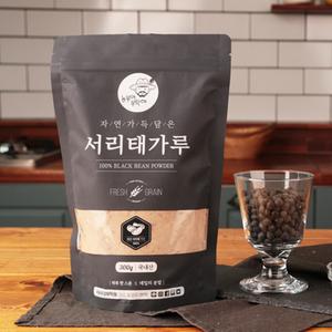 국내산 서리태 가루 300g 대용량 곡물음료 대표이미지 섬네일