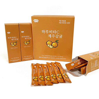 하루비타C 제주감귤 15g × 30포 대표이미지 섬네일