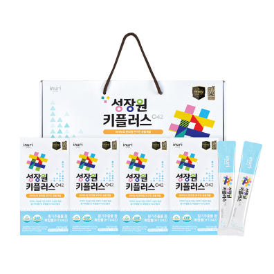2개월분 어린이 키성장원료 HT042함유 아이누리 성장원 키플러스 042 황기추출물 성장기영양제 120포