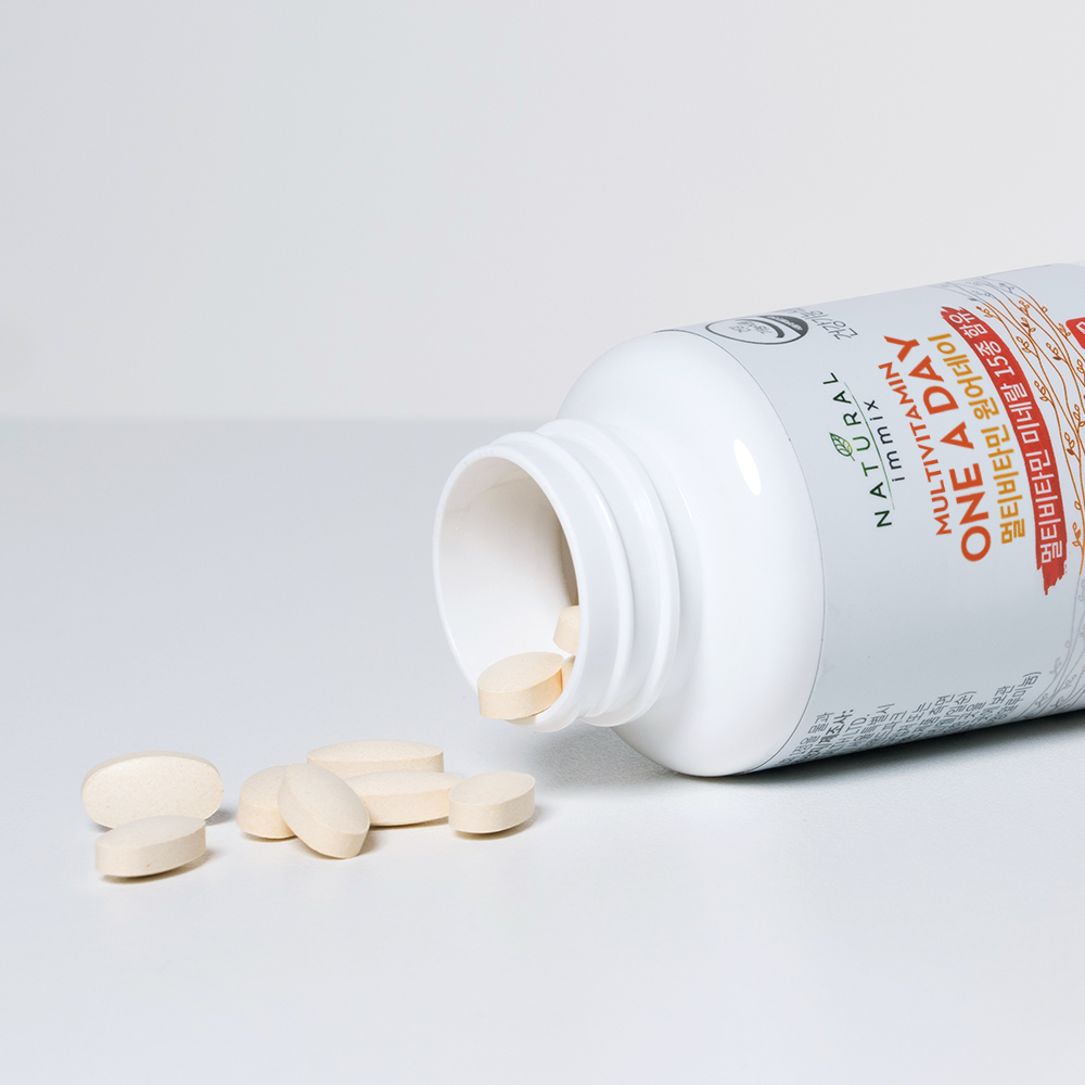 [내추럴이믹스] 15종 멀티비타민 원어데이 600mg (3개월분)