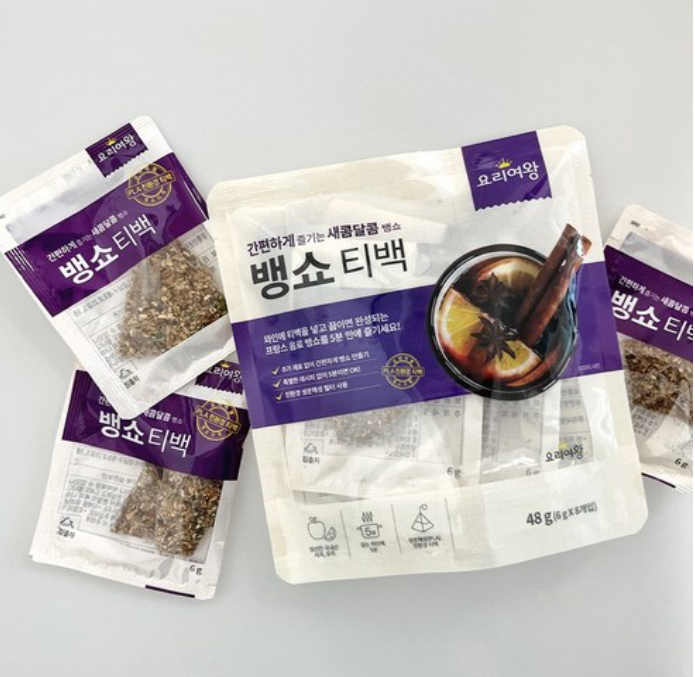 [재입고 특가]요리여왕 뱅쇼 티백(6g X 8개입)