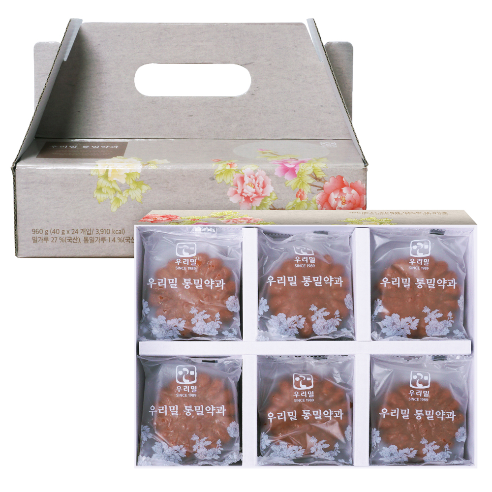 우리밀 통밀약과 960g(40g*24ea) 대표이미지 섬네일