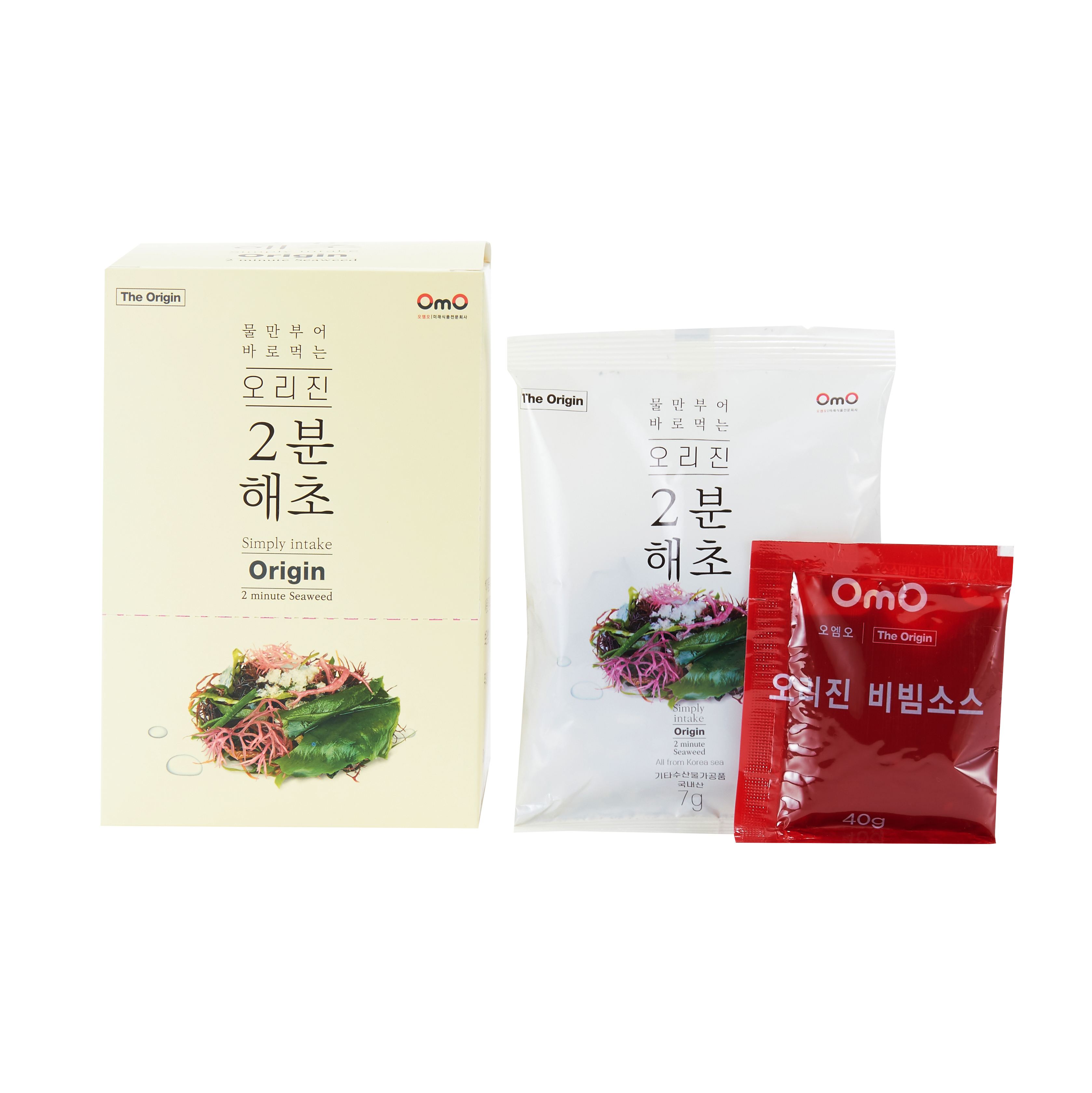 [오엠오]오리진 2분 해초(소스포함) 7g*10봉