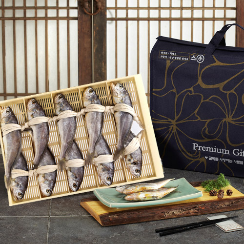 [名品]법성포 영광굴비 선물세트 1.1kg내외(10미)_채반_부직포가방
