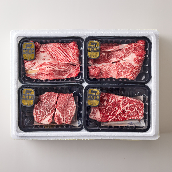 [추석선물 마음전송] 화식한우 구이용 선물세트 2호 (1kg) 대표이미지 섬네일
