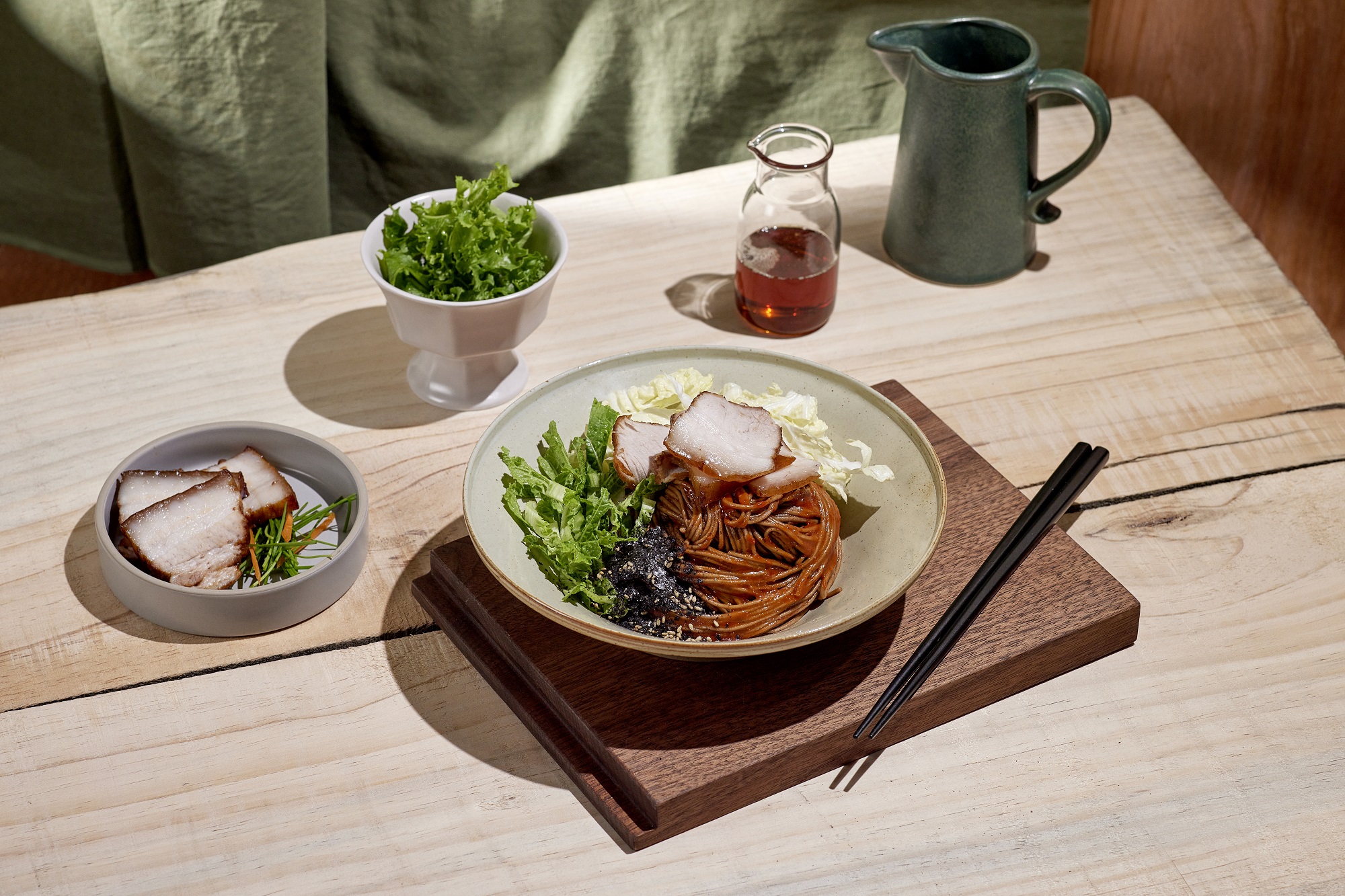 두레식품 차슈 삼겹 보쌈 250g / 매콤 쌈장(증정) / 야식 혼술 안주 등산