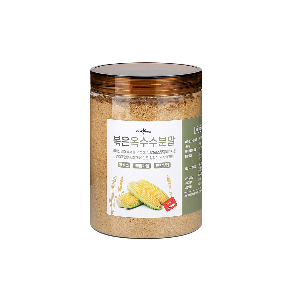 옥수수가루 찰옥수수쌀 분말 콘가루 파우더 제빵