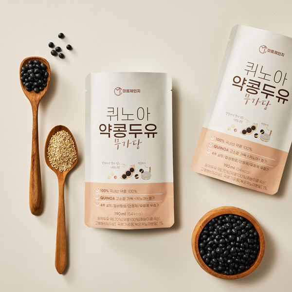 미트체인지 퀴노아 약콩두유 무가당 (190ml x 20팩)