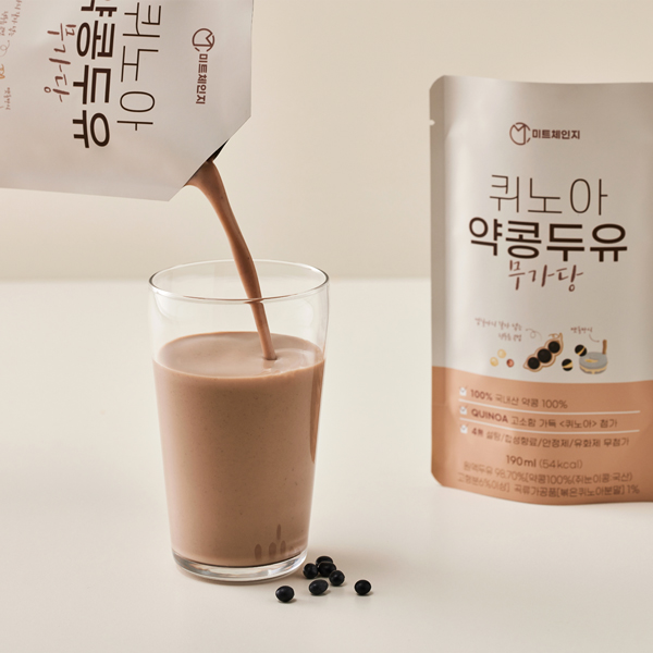 미트체인지 퀴노아 약콩두유 무가당 (190ml x 20팩)