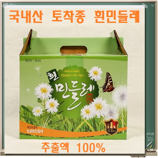 엄마애손 국내산 토종 흰민들레즙 진액 (100mlx60포)