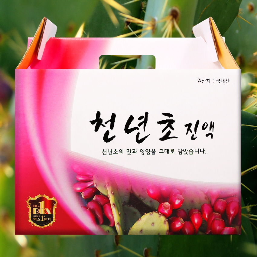 엄마애손 천년초즙 진액 (100mlx60포) 추출액 100%