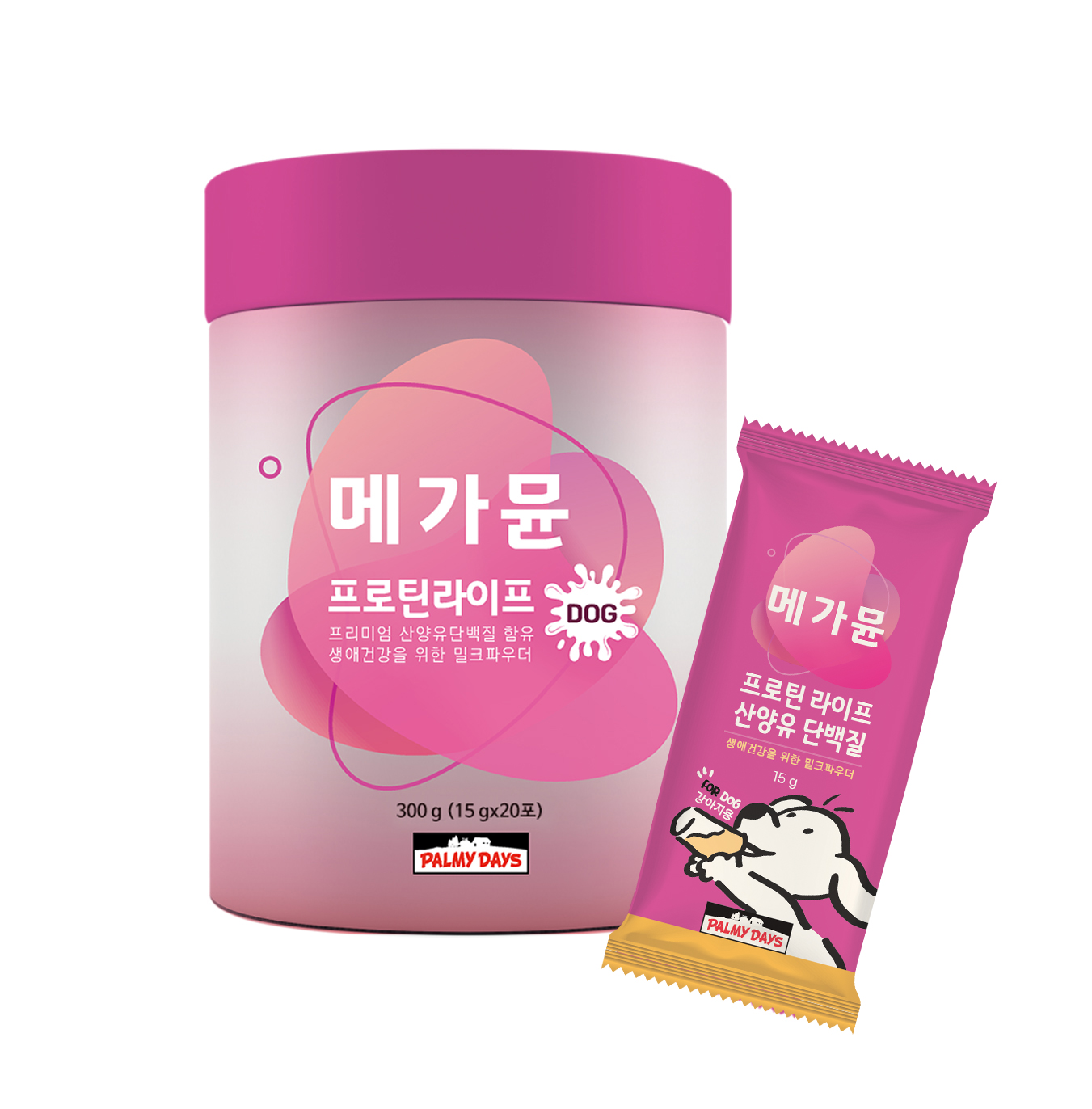 파미데이즈 메가뮨 강아지 펫밀크 300g