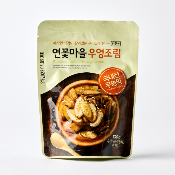 연꽃마을 우엉조림 (130g)