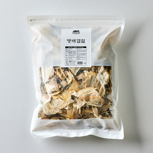 마른 명태껍질 300g