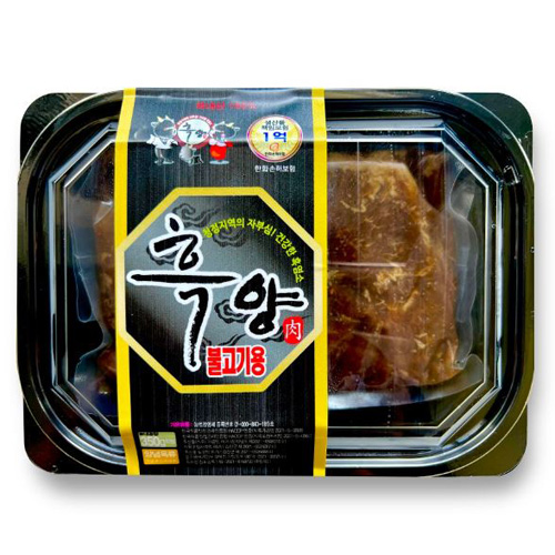 [흑염소] 국내산_흑염소 양념 불고기 500g