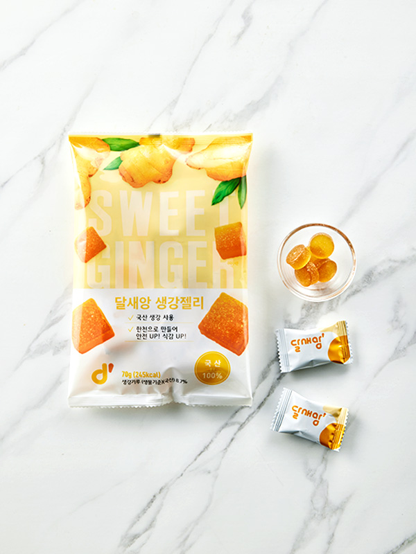 달새앙 생강젤리 210g (70g x 4개)