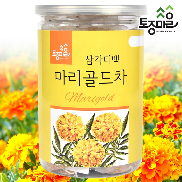 [토종마을]마리골드차30티백 (싱싱티백캔) 