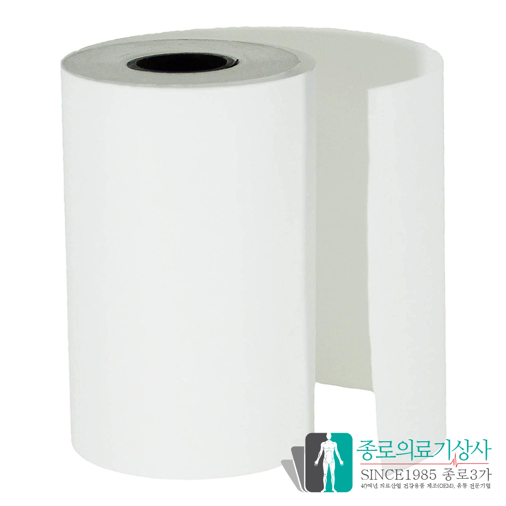 한솔제지 혈압계 프린터용지 57X30mm 전기종 호환 혈압계용지 10개 세트